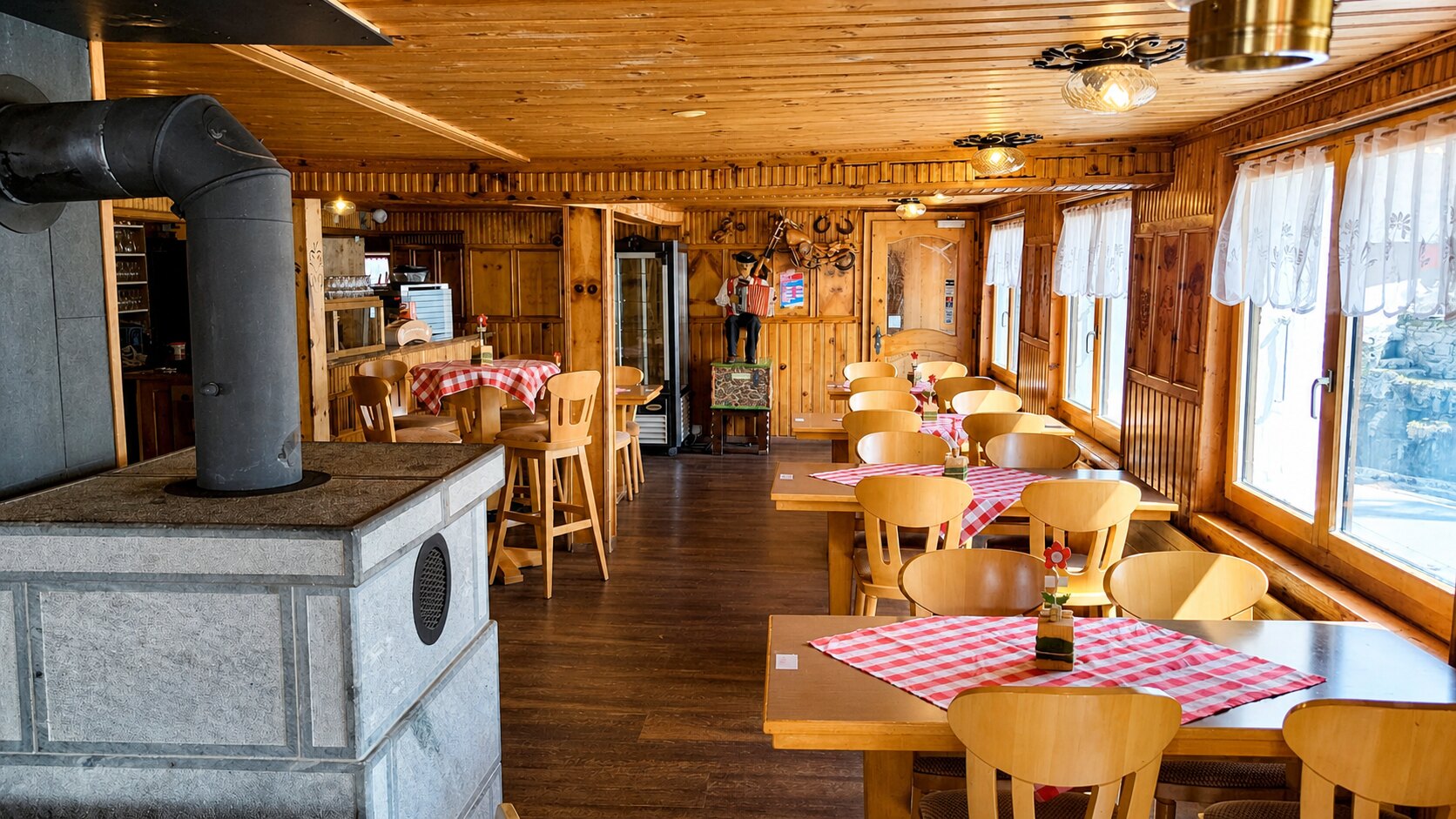 Restaurant Grimselpass mit Panoramafenstern